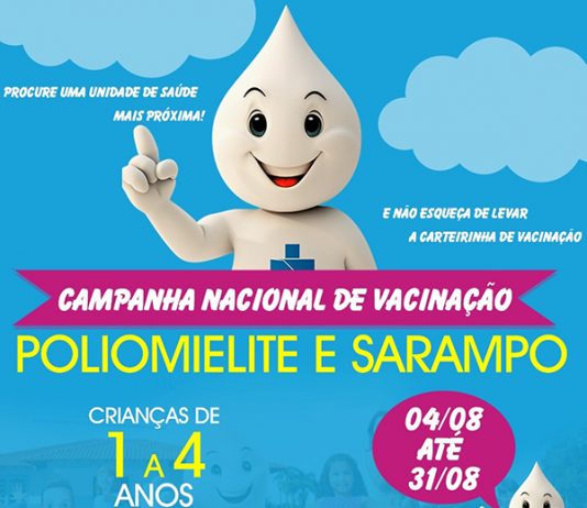 Reta final: 5 milhões de crianças precisam ser vacinadas contra a pólio e o sarampo