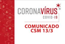 Comunicado do Conselho Superior da Magistratura